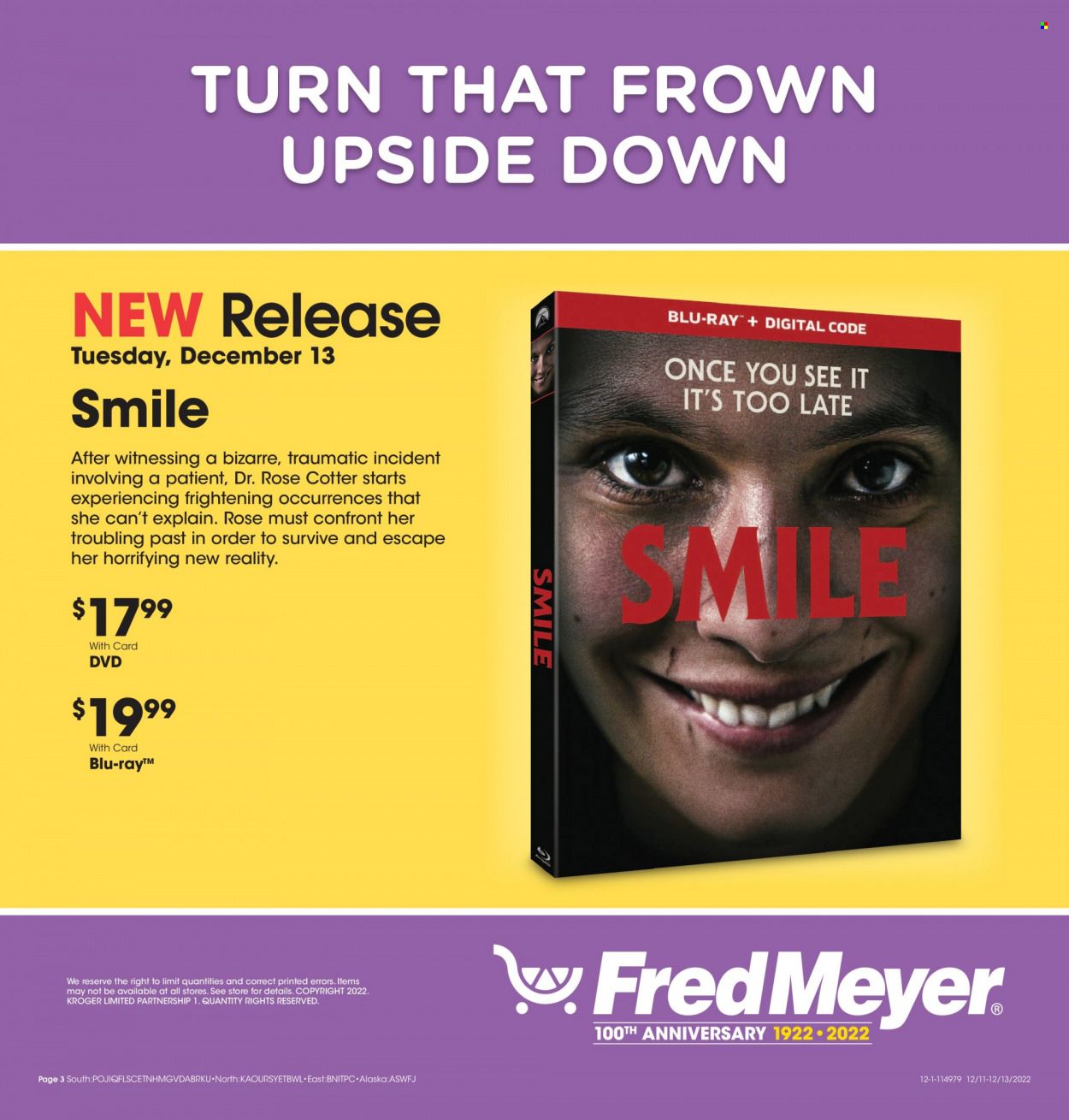 Fred Meyer Weekly Ad Flyer Specials December 11 to December 13, 2022
