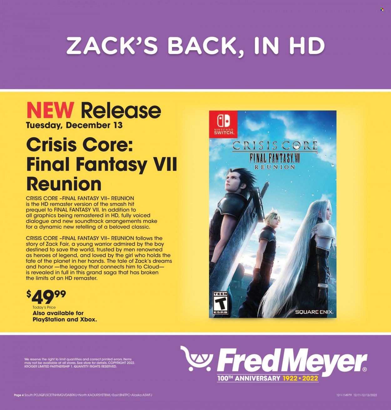 Fred Meyer Weekly Ad Flyer Specials December 11 to December 13, 2022