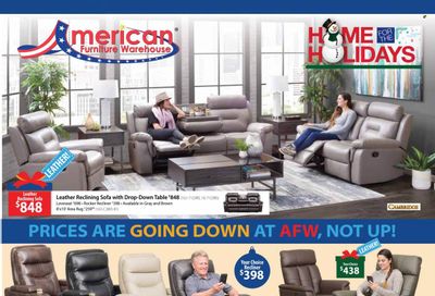 American Furniture Warehouse (AZ, CO, TX) Weekly Ad Flyer Specials December 11 to December 17, 2022