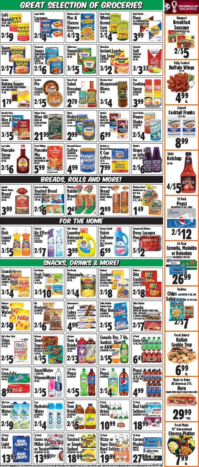 Western Beef (FL, NY) Weekly Ad Flyer Specials December 8 to December 14, 2022