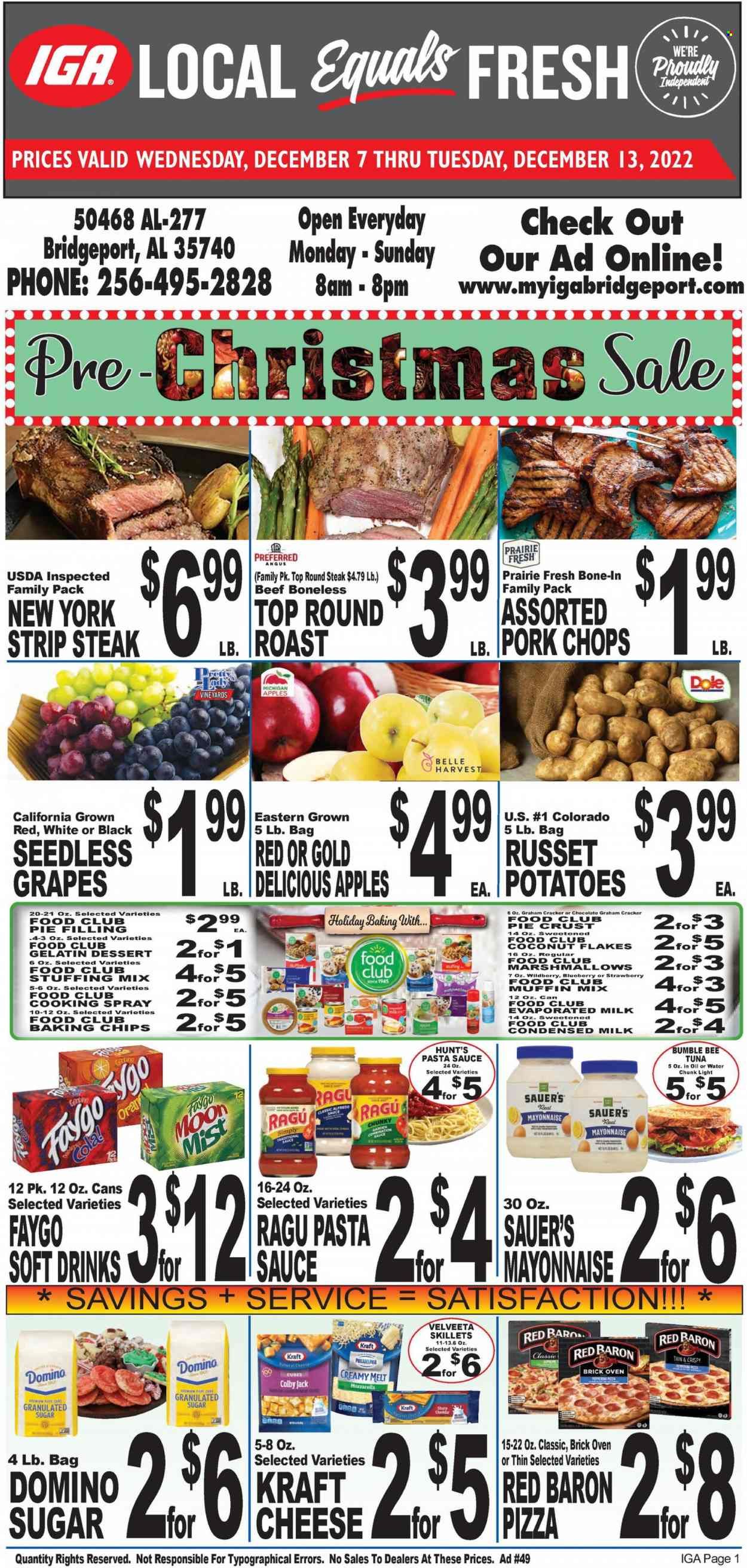 IGA (50) Weekly Ad Flyer Specials December 7 to December 13, 2022