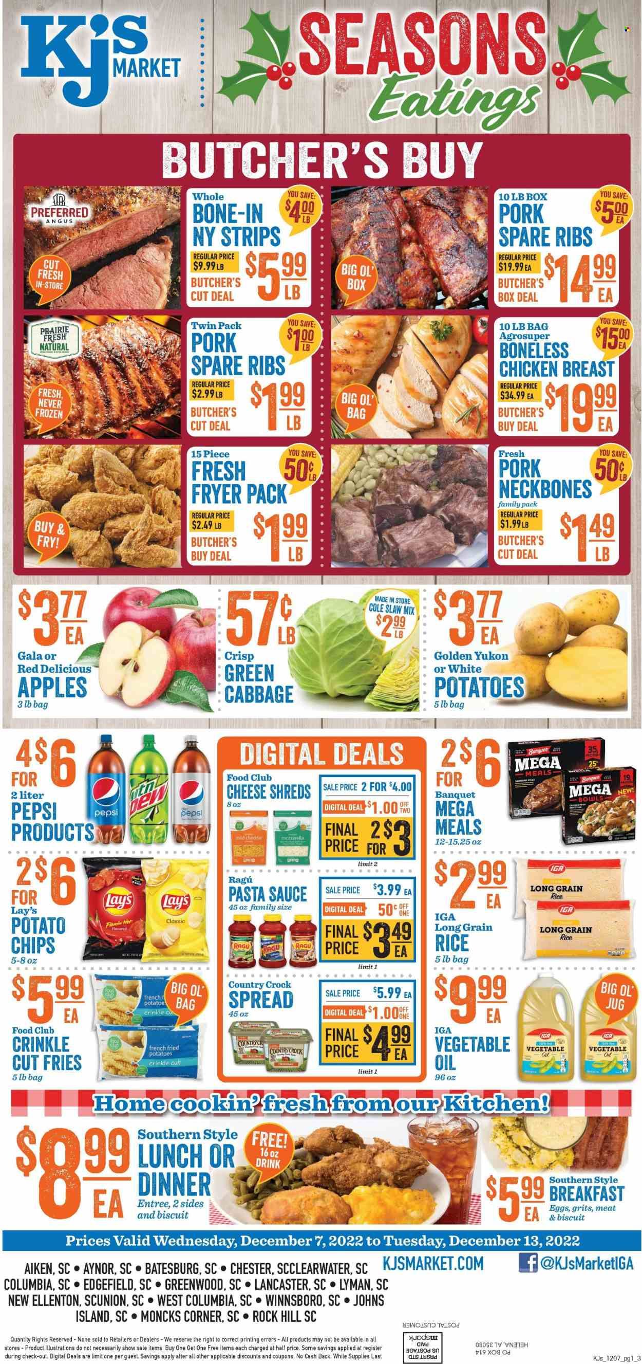 KJ´s Market (GA, SC) Weekly Ad Flyer Specials December 7 to December 13, 2022