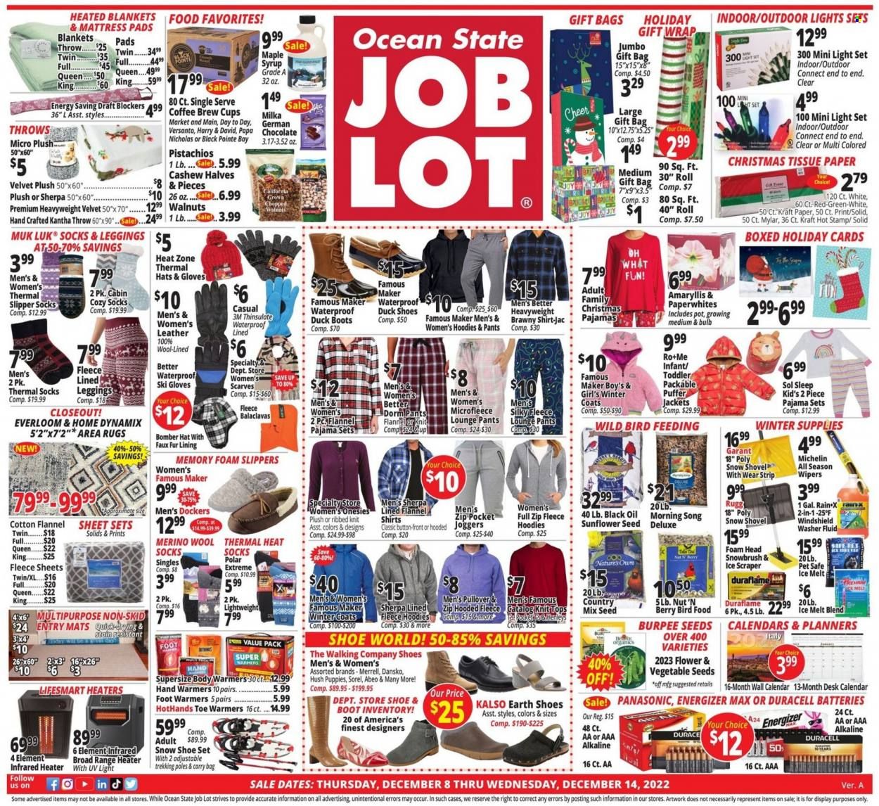 Ocean State Job Lot (CT, MA, ME, NH, NJ, NY, RI, VT) Weekly Ad Flyer Specials December 8 to December 14, 2022
