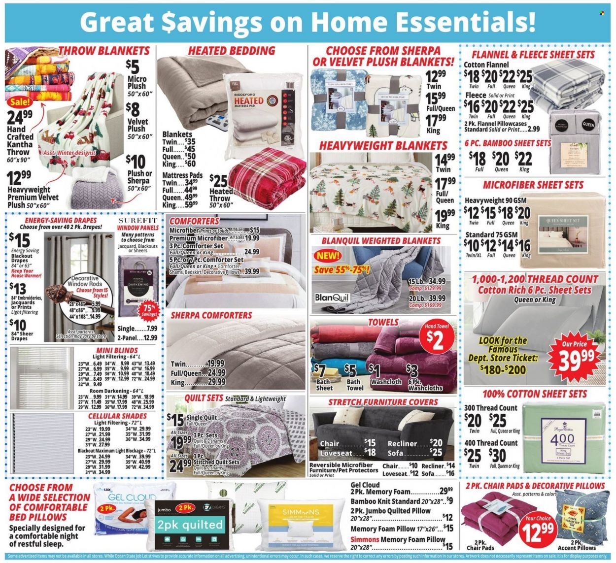 Ocean State Job Lot (CT, MA, ME, NH, NJ, NY, RI, VT) Weekly Ad Flyer Specials December 8 to December 14, 2022