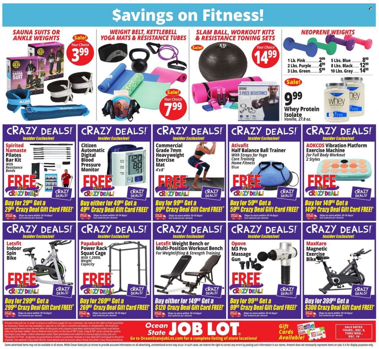 Ocean State Job Lot (CT, MA, ME, NH, NJ, NY, RI, VT) Weekly Ad Flyer Specials December 8 to December 14, 2022