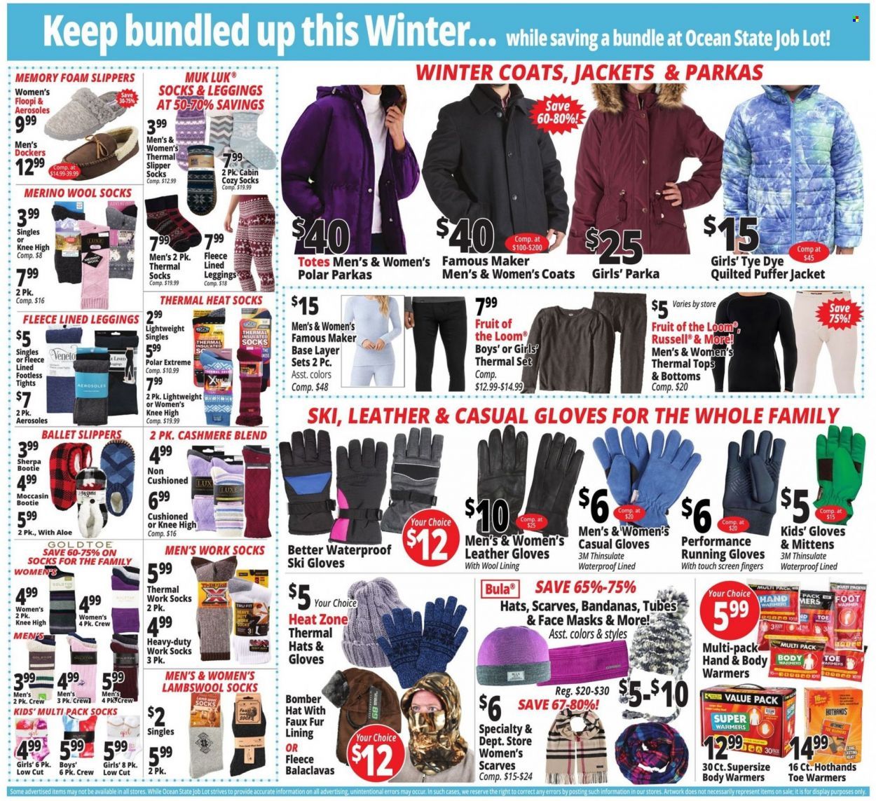 Ocean State Job Lot (CT, MA, ME, NH, NJ, NY, RI, VT) Weekly Ad Flyer Specials December 8 to December 14, 2022