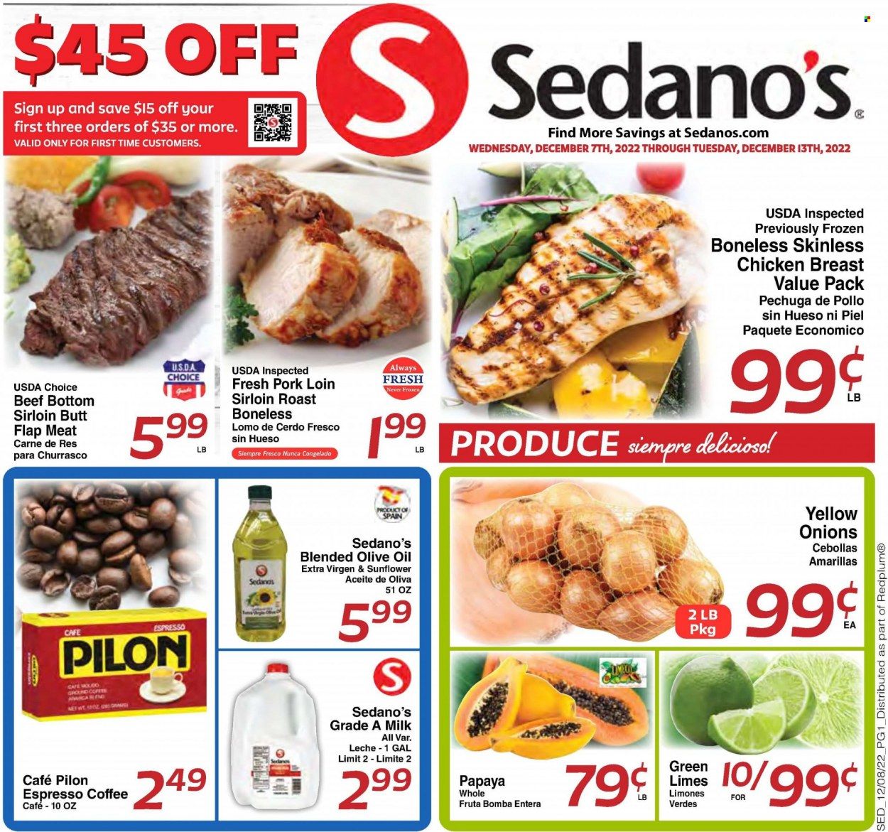 Sedano's (FL) Weekly Ad Flyer Specials December 7 to December 13, 2022