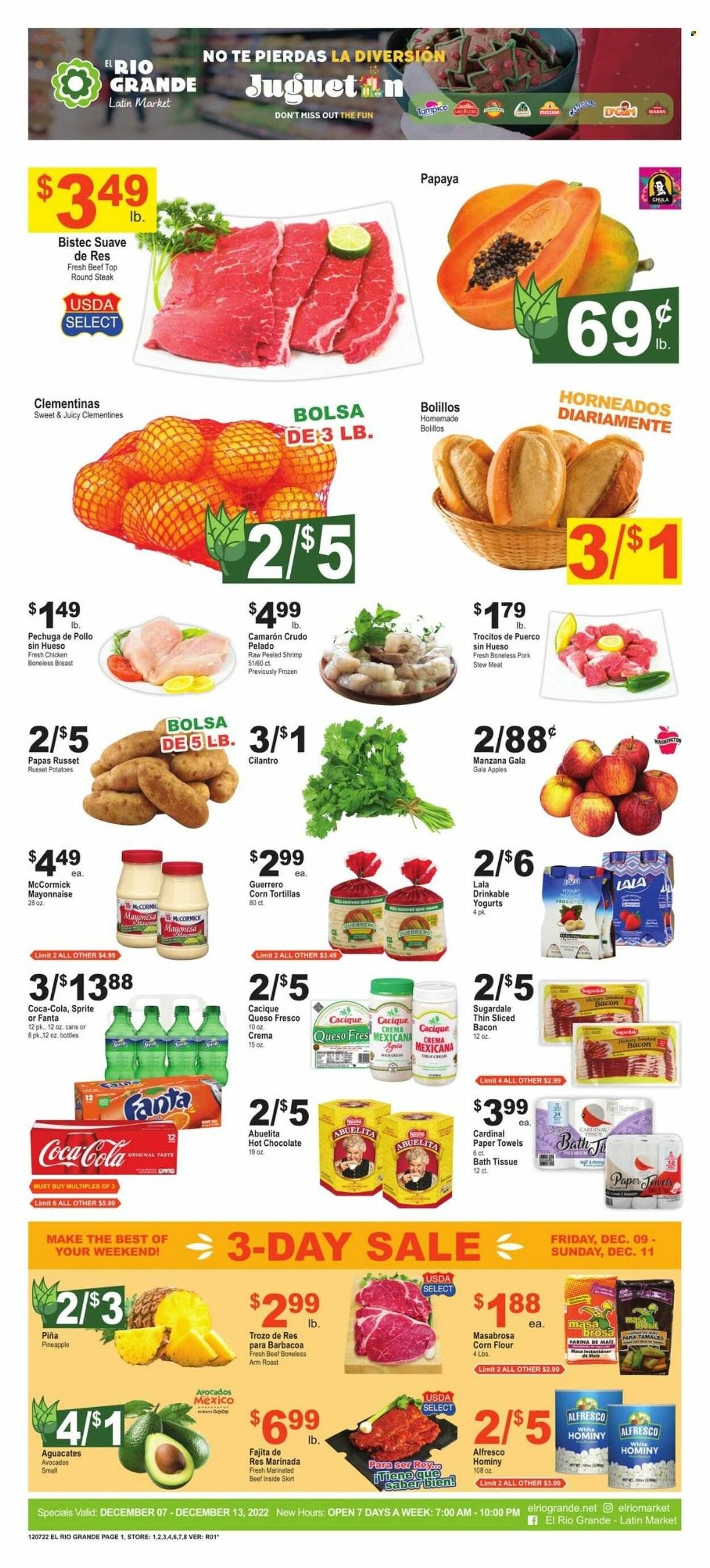 El Rio Grande (TX) Weekly Ad Flyer Specials December 7 to December 13, 2022