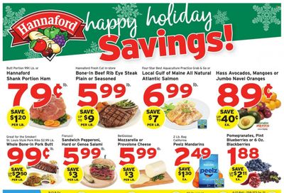 Hannaford (NY) Weekly Ad Flyer Specials December 11 to December 17, 2022