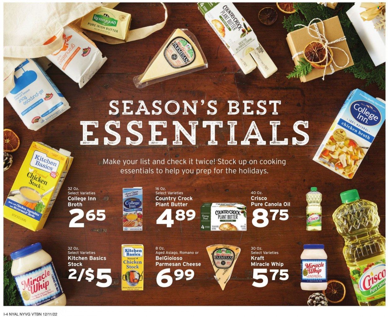 Hannaford (NY) Weekly Ad Flyer Specials December 11 to December 17, 2022