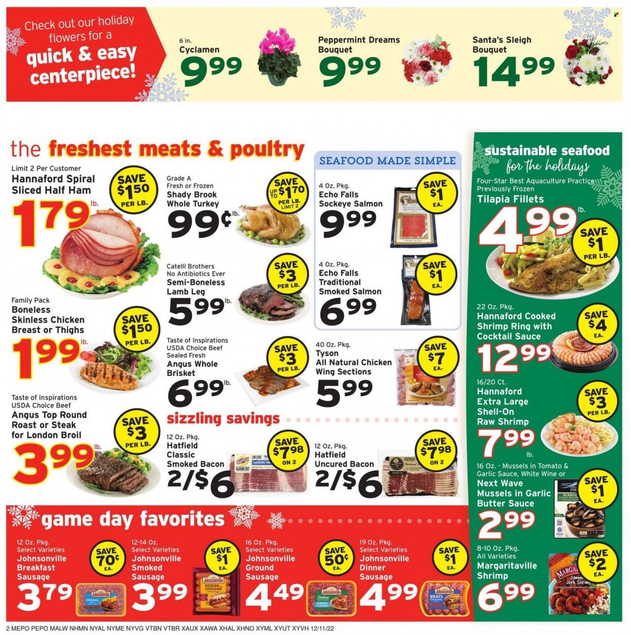Hannaford (NY) Weekly Ad Flyer Specials December 11 to December 17, 2022