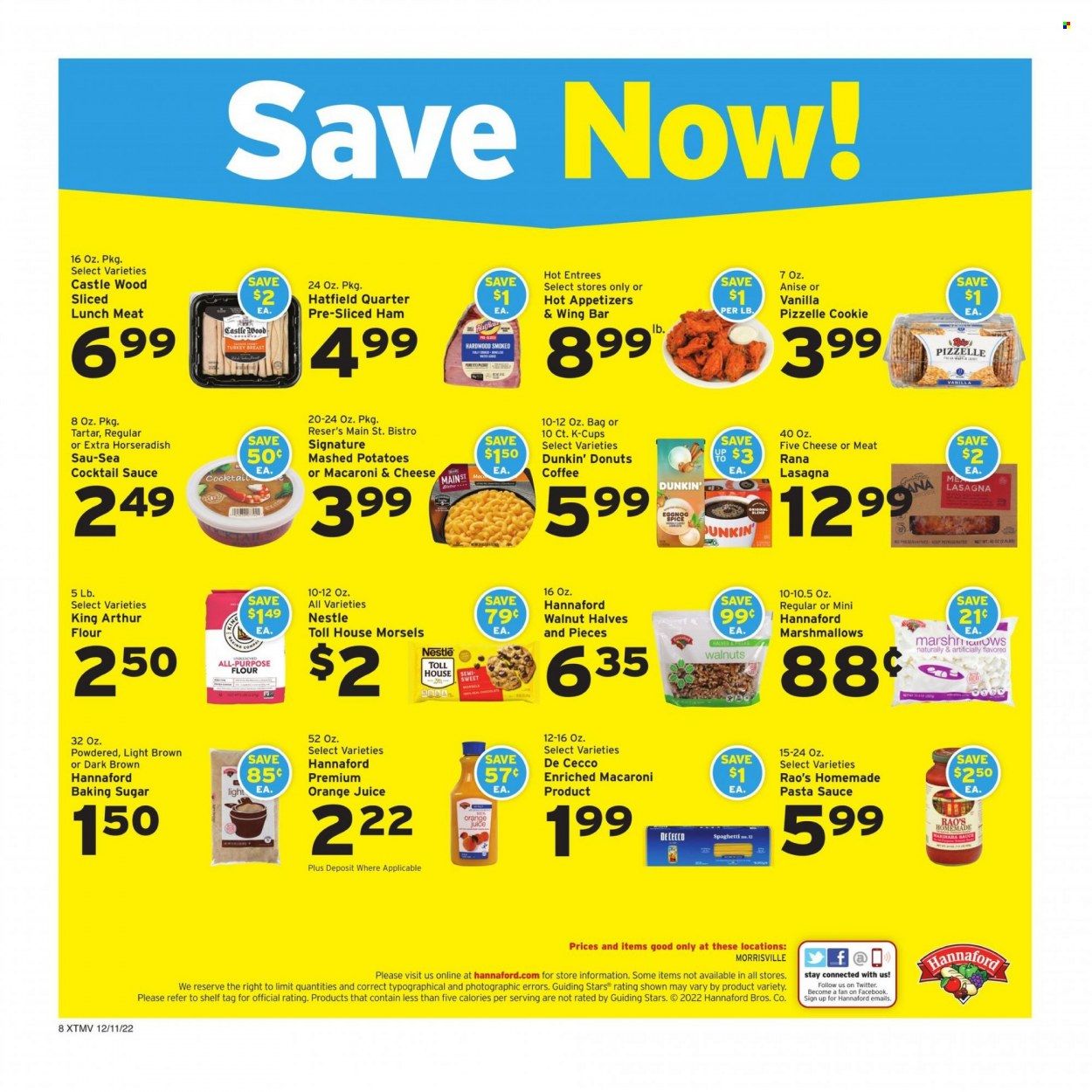 Hannaford (VT) Weekly Ad Flyer Specials December 11 to December 17, 2022