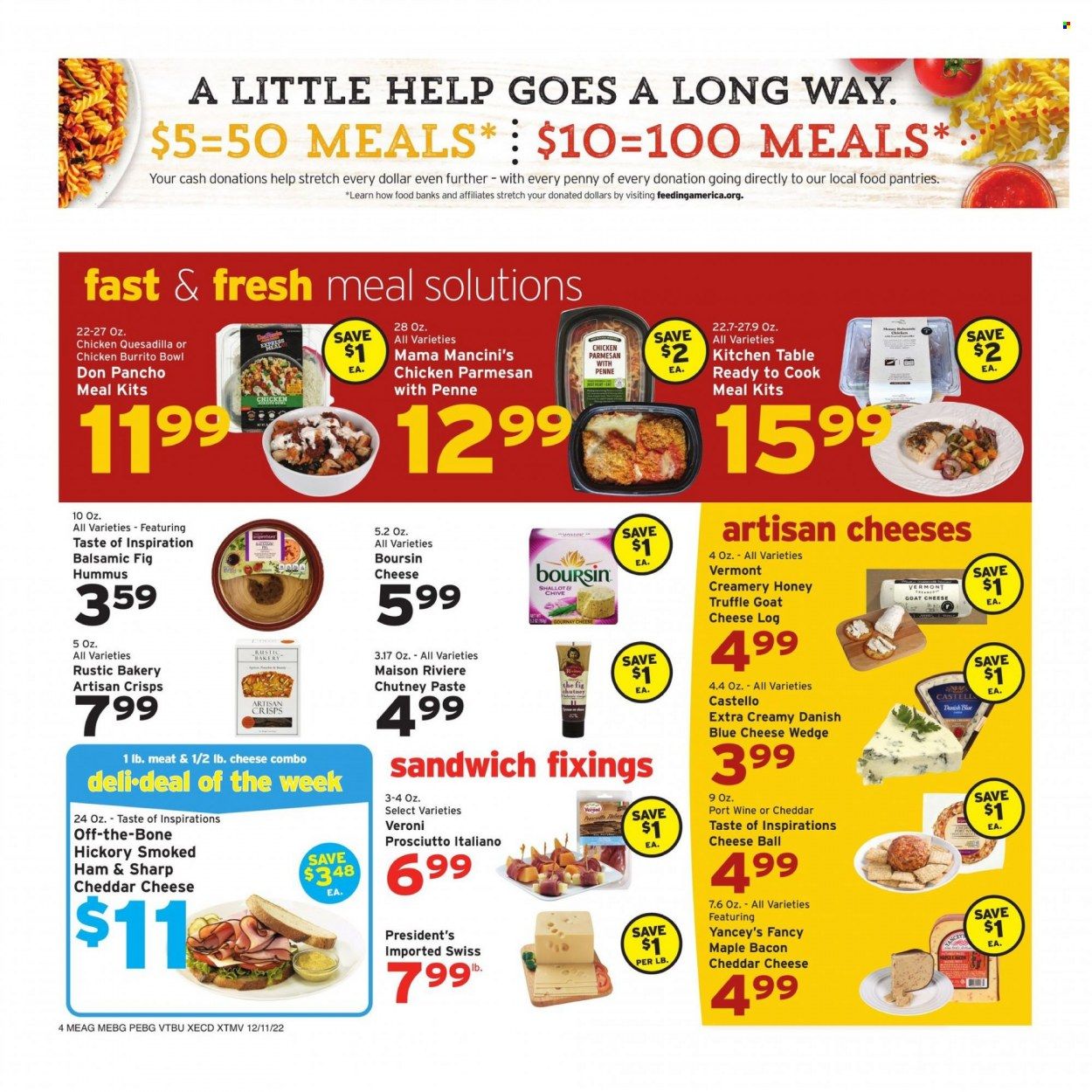 Hannaford (VT) Weekly Ad Flyer Specials December 11 to December 17, 2022