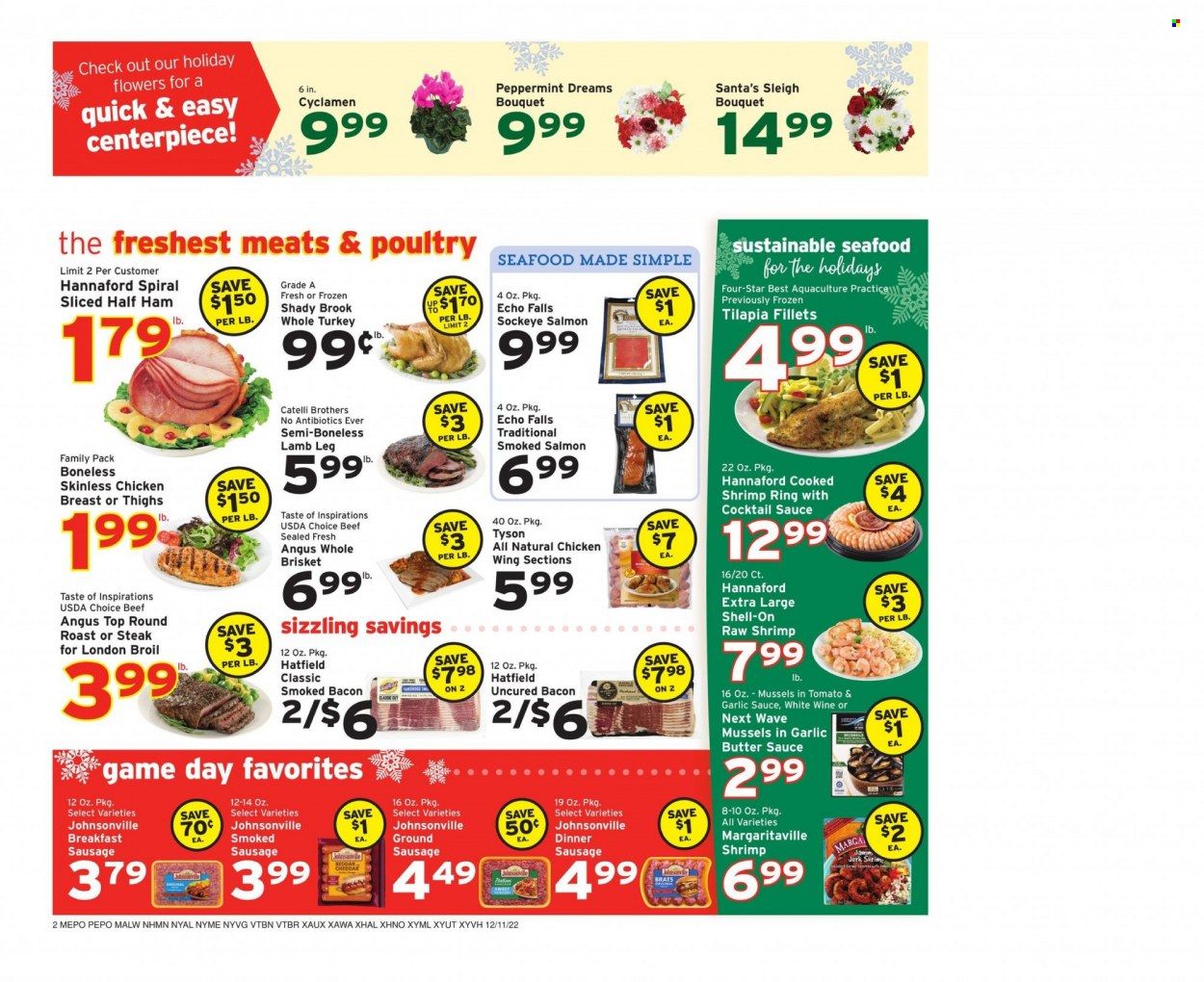 Hannaford (NH) Weekly Ad Flyer Specials December 11 to December 17, 2022