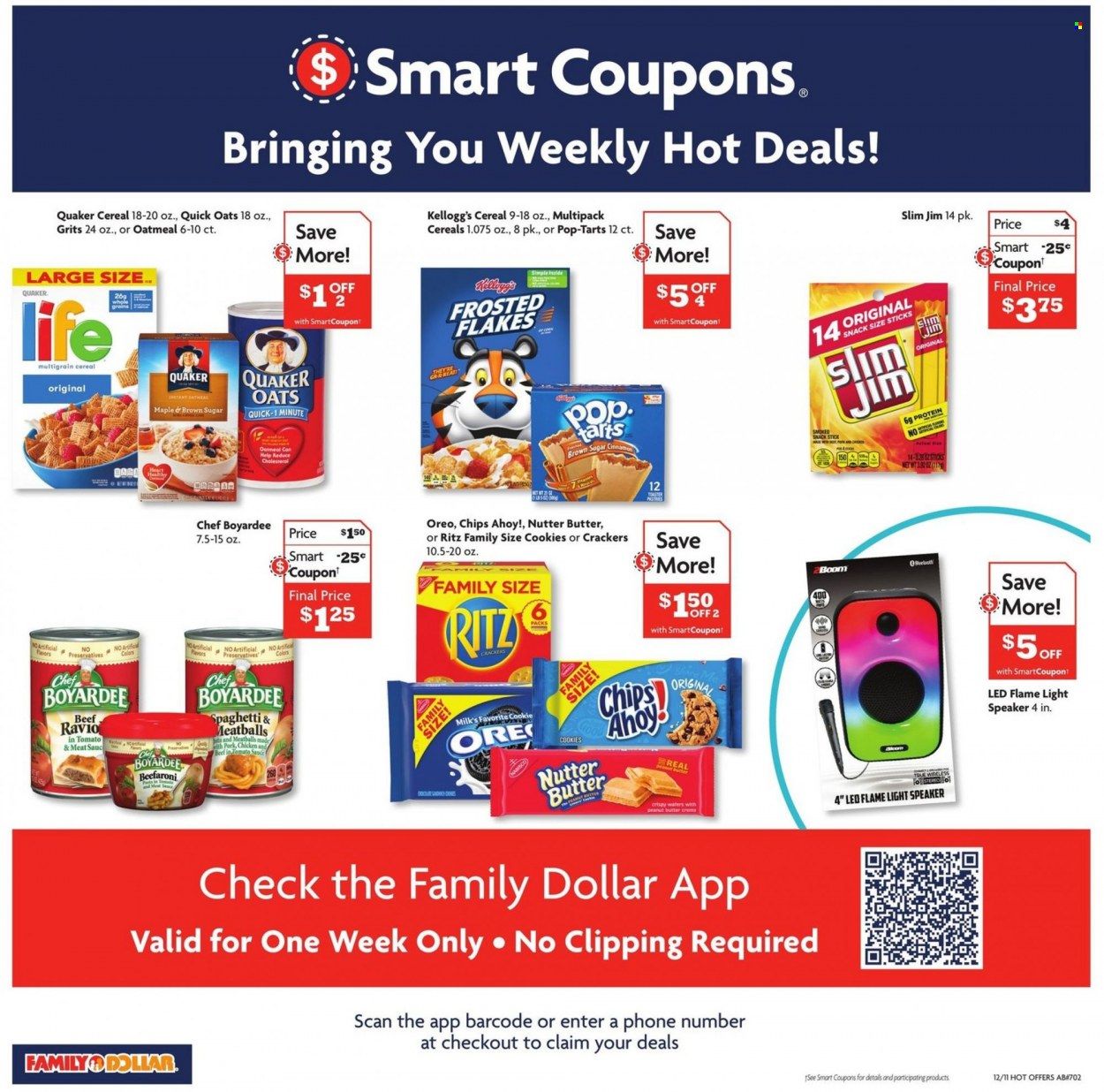 Family Dollar Weekly Ad Flyer Specials December 11 to December 17, 2022