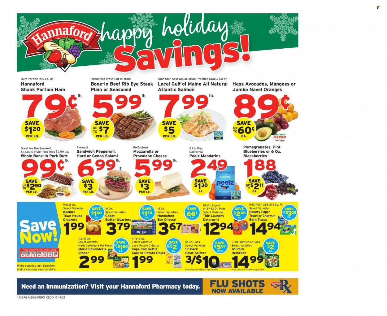 Hannaford (ME) Weekly Ad Flyer Specials December 11 to December 17, 2022