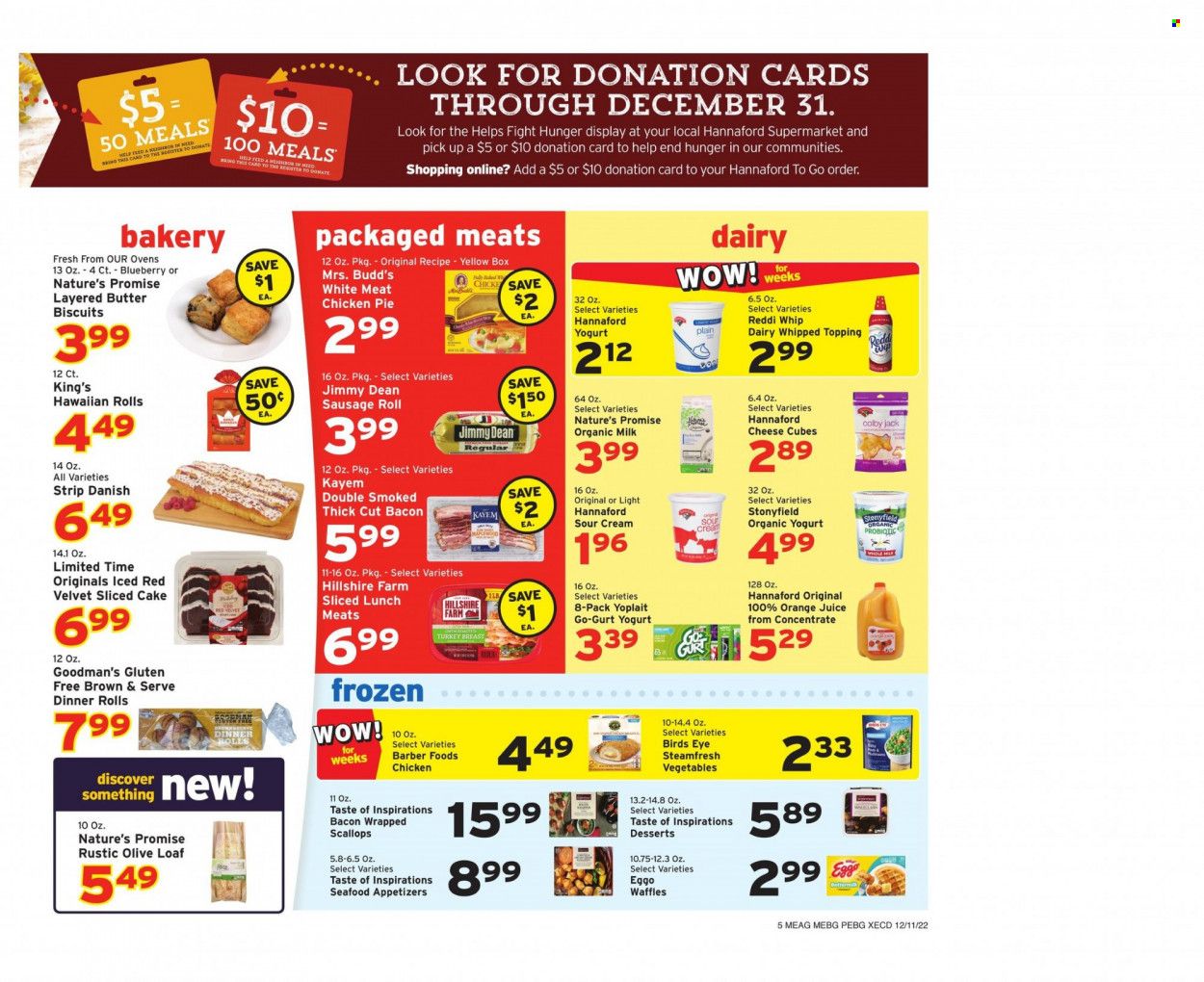 Hannaford (ME) Weekly Ad Flyer Specials December 11 to December 17, 2022