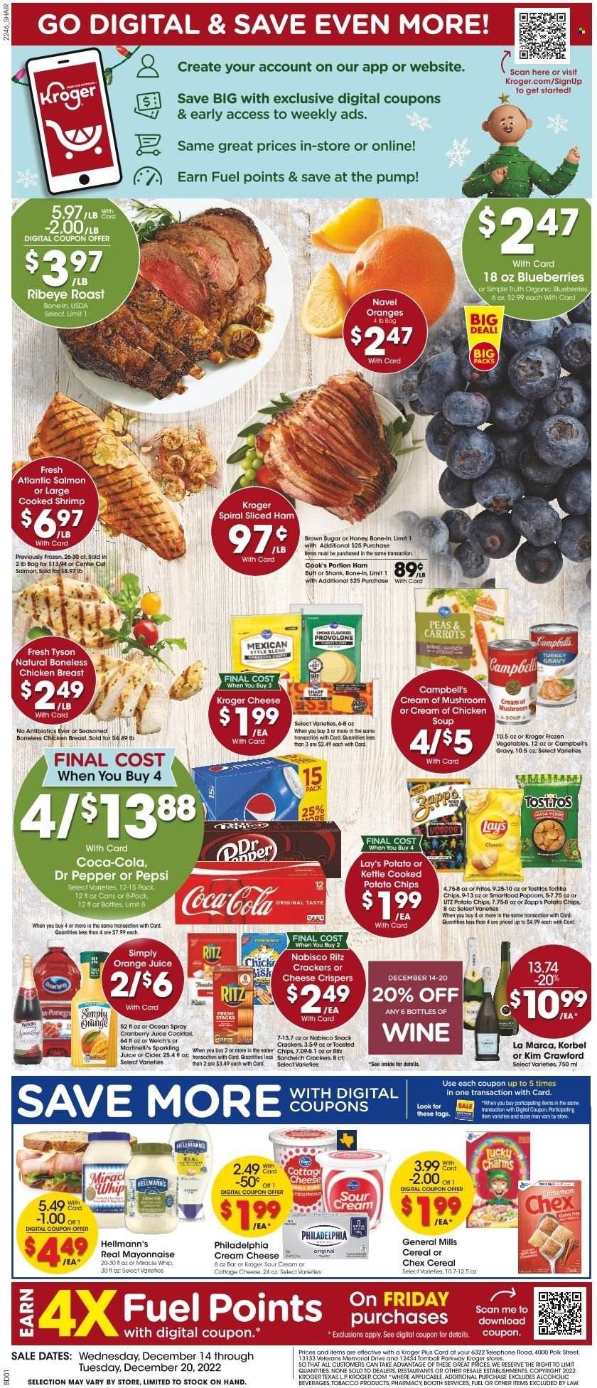 Kroger (GA, IL, LA, MI, OK, SC, TN, TX, VA) Weekly Ad Flyer Specials December 14 to December 20, 2022