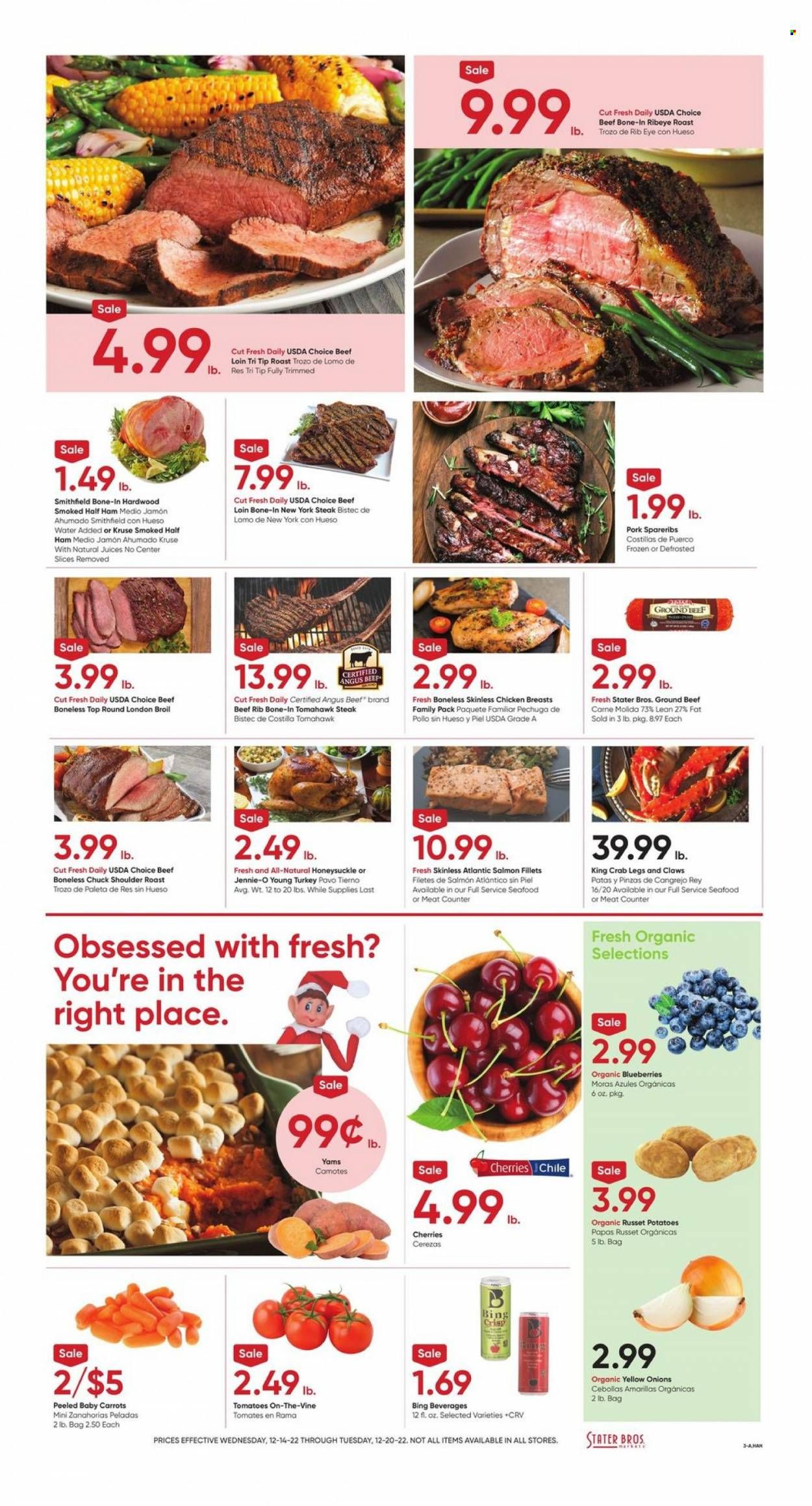 Stater Bros. (CA) Weekly Ad Flyer Specials December 14 to December 20, 2022