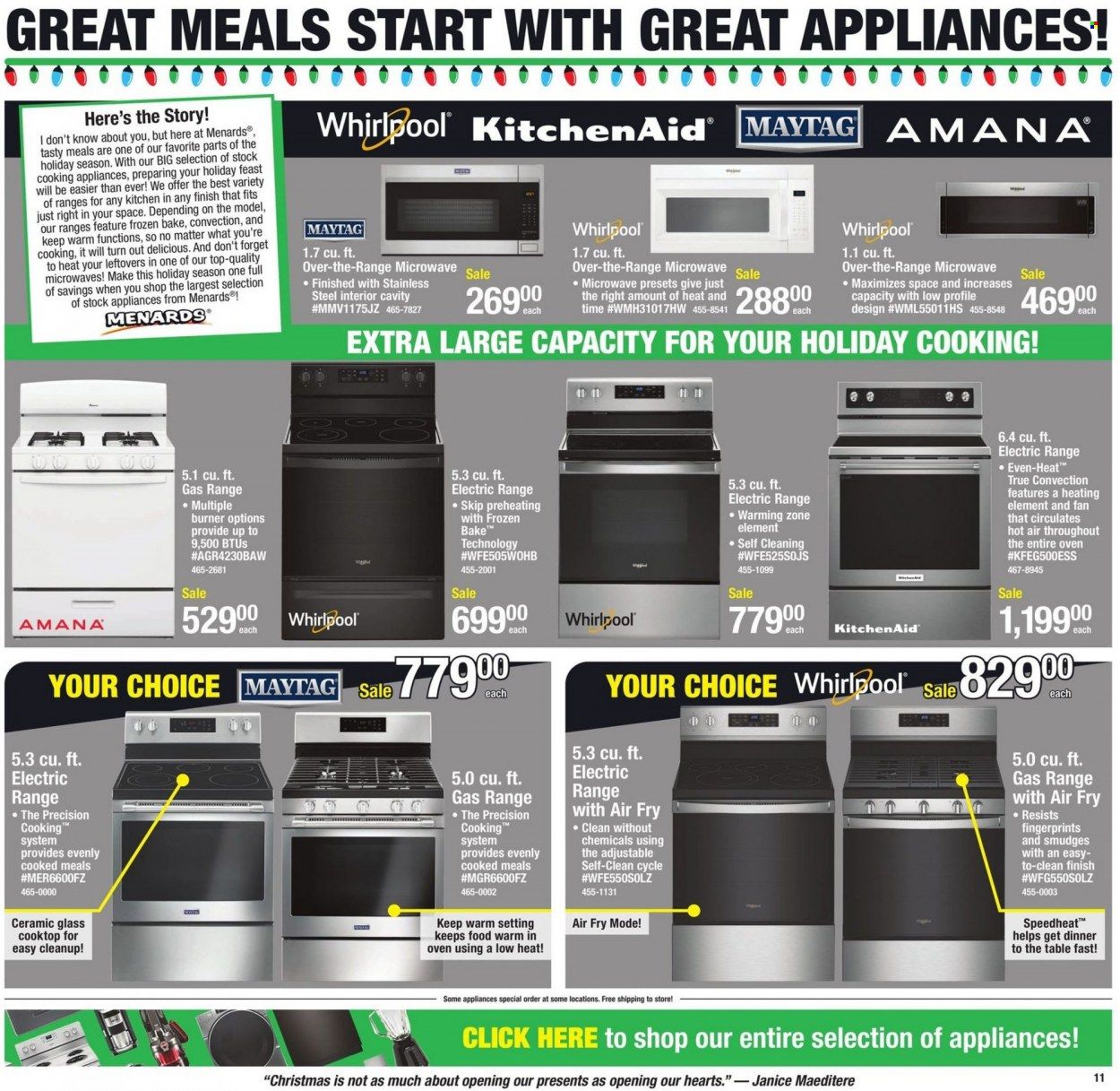 Menards Weekly Ad Flyer Specials December 13 to December 24, 2022