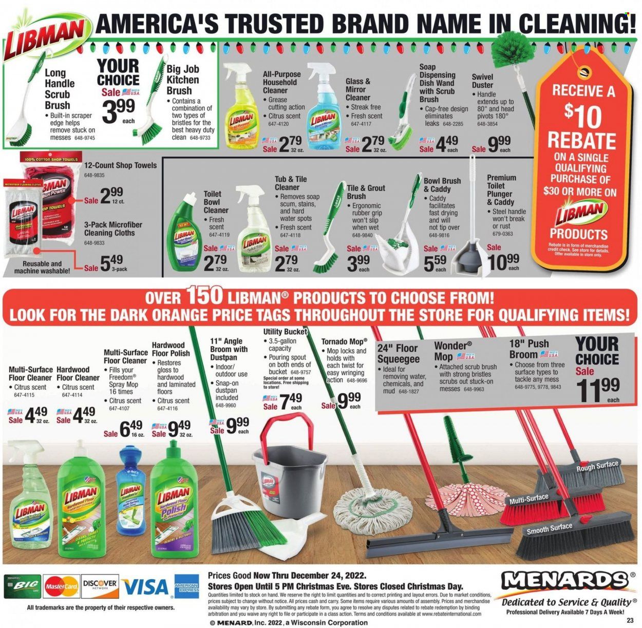 Menards Weekly Ad Flyer Specials December 13 to December 24, 2022