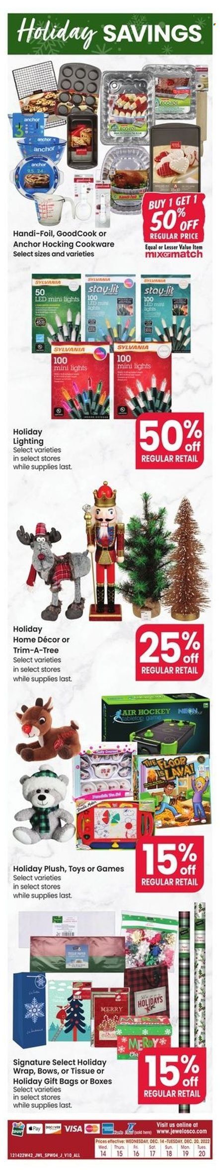 Jewel Osco (IN) Weekly Ad Flyer Specials December 14 to December 20, 2022