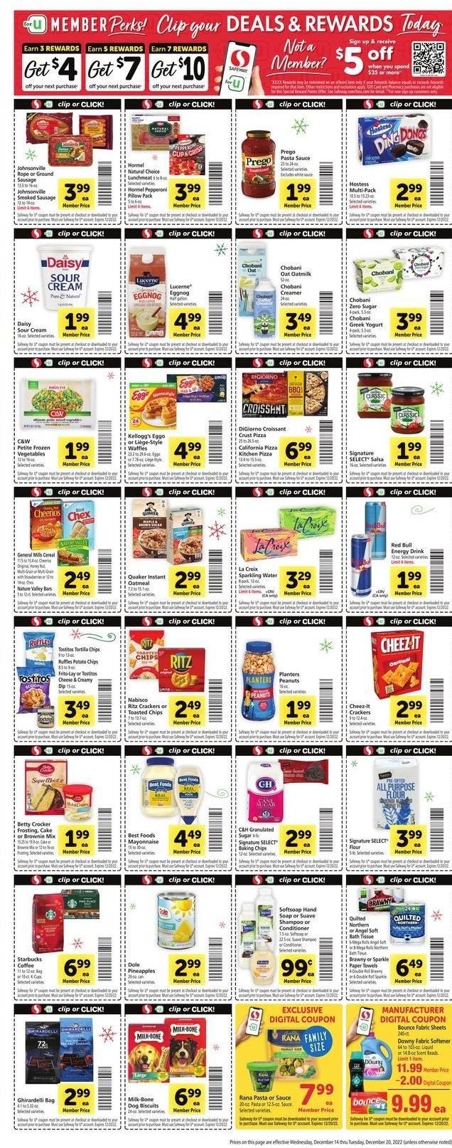 Safeway (CA, HI, OR, WA) Weekly Ad Flyer Specials December 14 to December 20, 2022