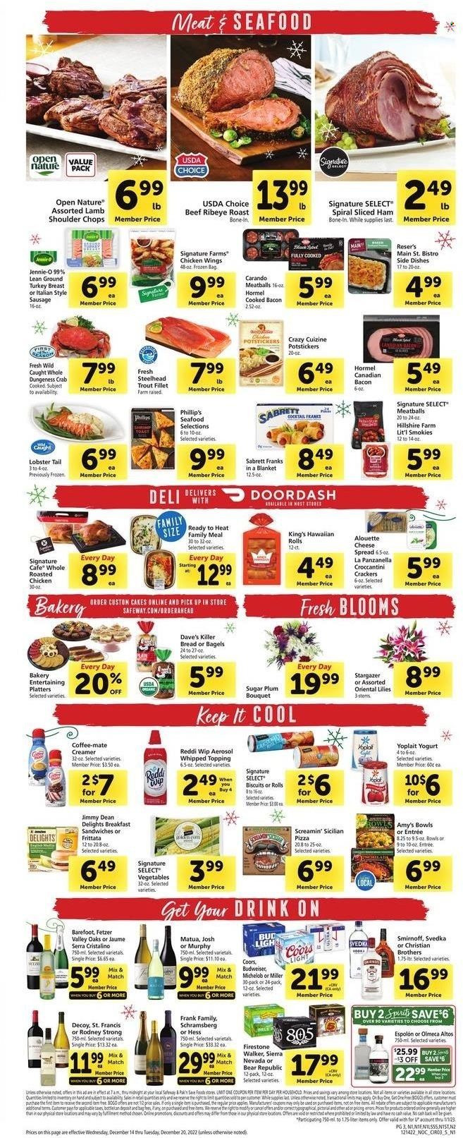 Safeway (CA, HI, OR, WA) Weekly Ad Flyer Specials December 14 to December 20, 2022