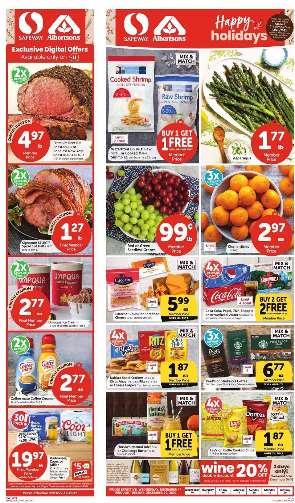 Safeway (OR) Weekly Ad Flyer Specials December 14 to December 20, 2022