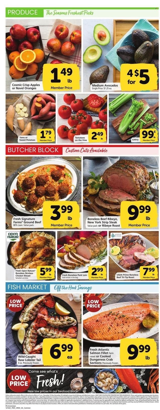 Safeway (OR) Weekly Ad Flyer Specials December 14 to December 20, 2022