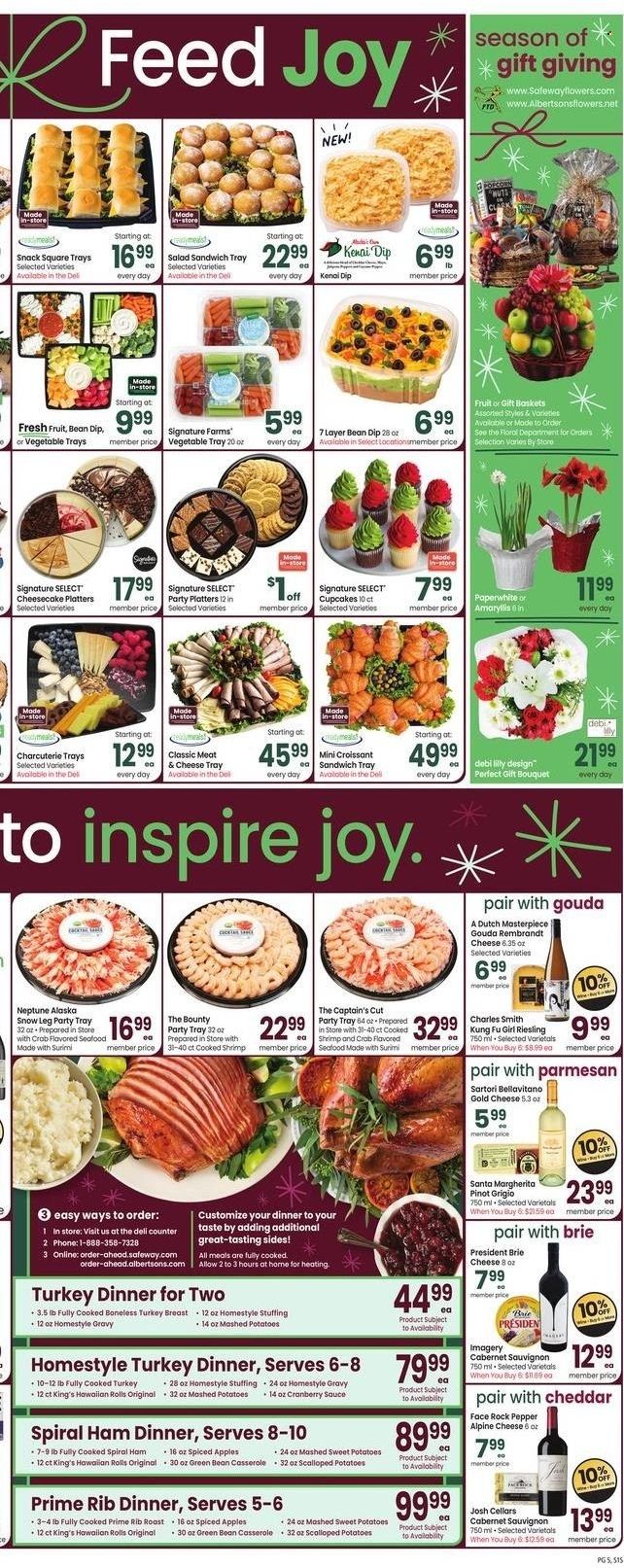 Safeway (WA) Weekly Ad Flyer Specials December 14 to December 20, 2022