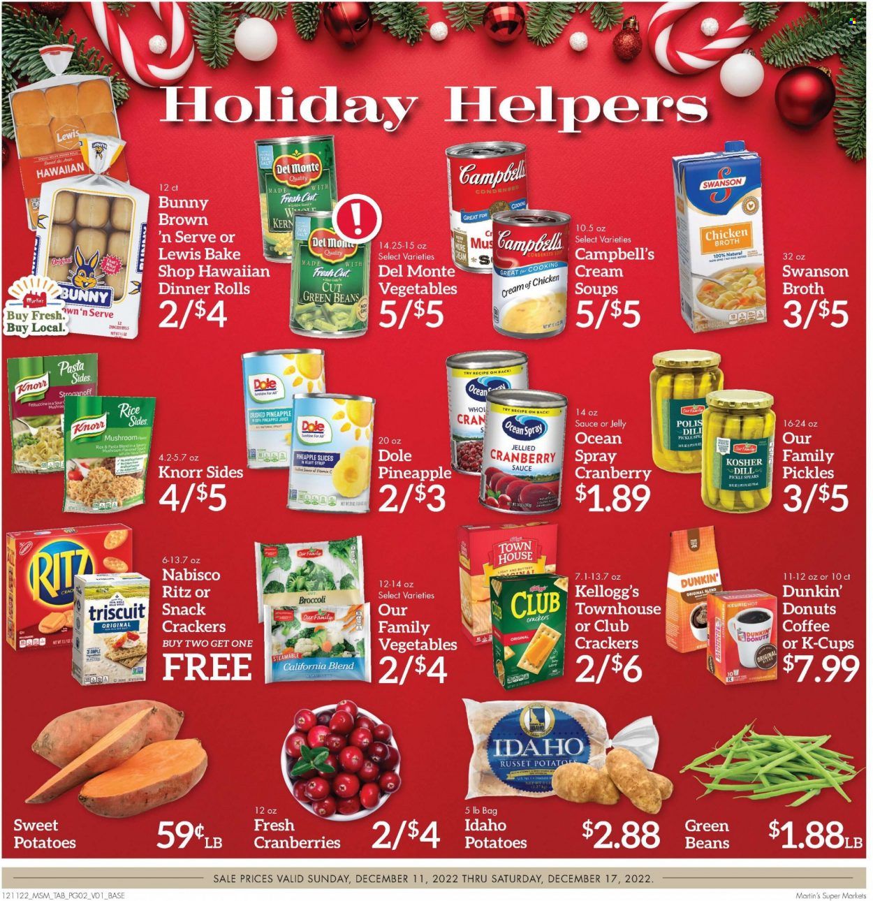 Martin’s (IN, MI) Weekly Ad Flyer Specials December 11 to December 17, 2022