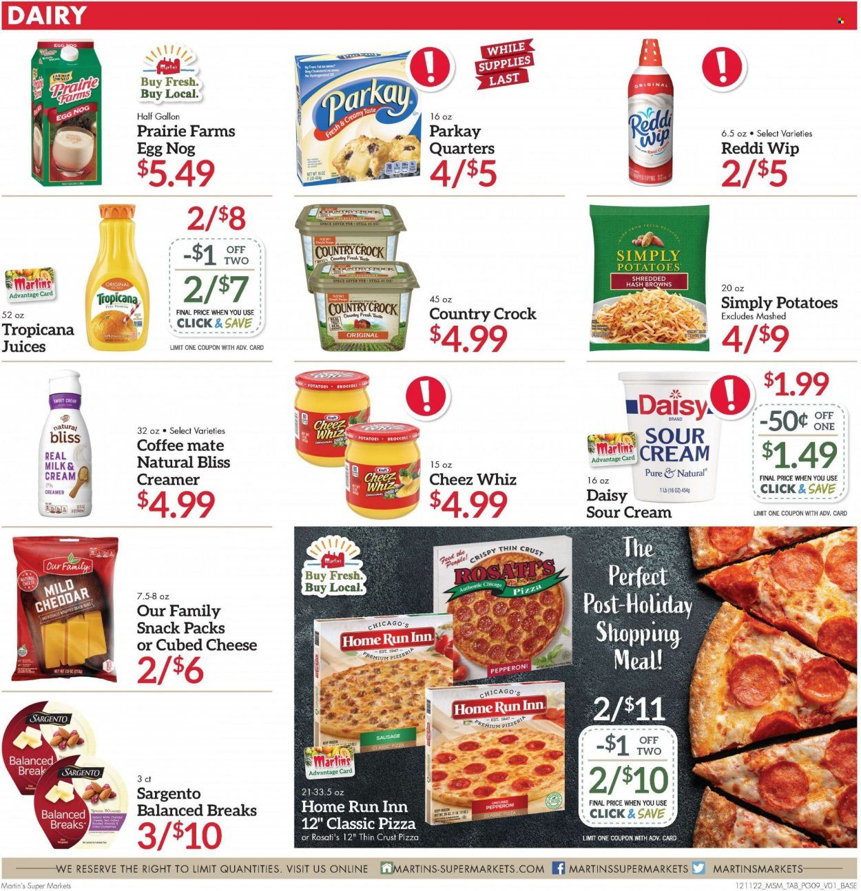 Martin’s (IN, MI) Weekly Ad Flyer Specials December 11 to December 17, 2022