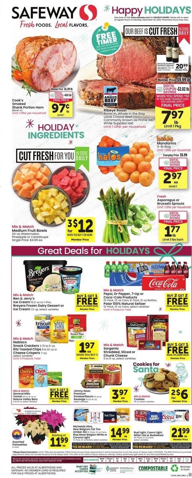 Safeway (SD) Weekly Ad Flyer Specials December 14 to December 25, 2022