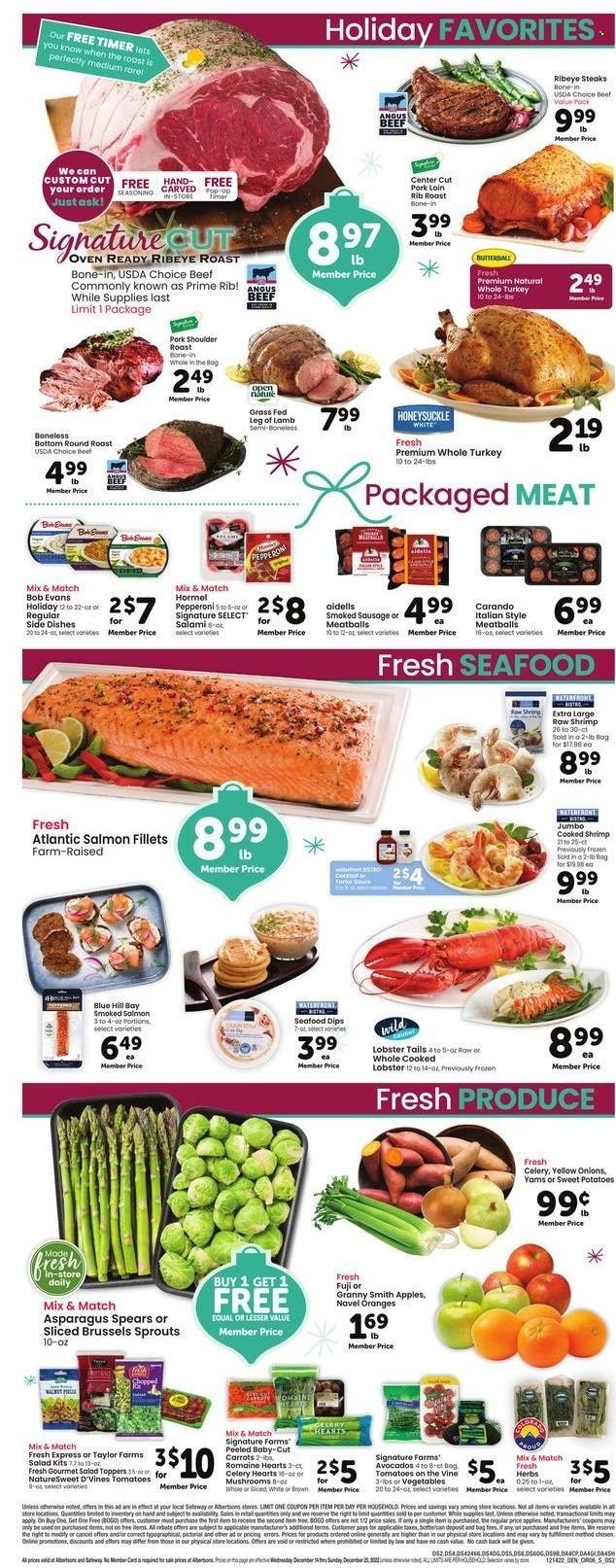 Safeway (SD) Weekly Ad Flyer Specials December 14 to December 25, 2022