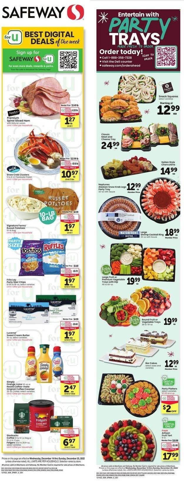 Safeway (SD) Weekly Ad Flyer Specials December 14 to December 25, 2022