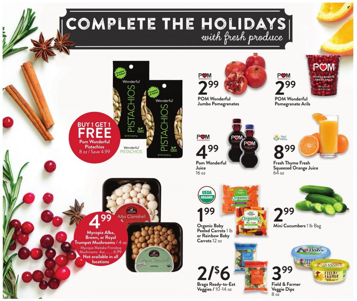 Fresh Thyme Weekly Ad Flyer Specials December 14 to December 25, 2022