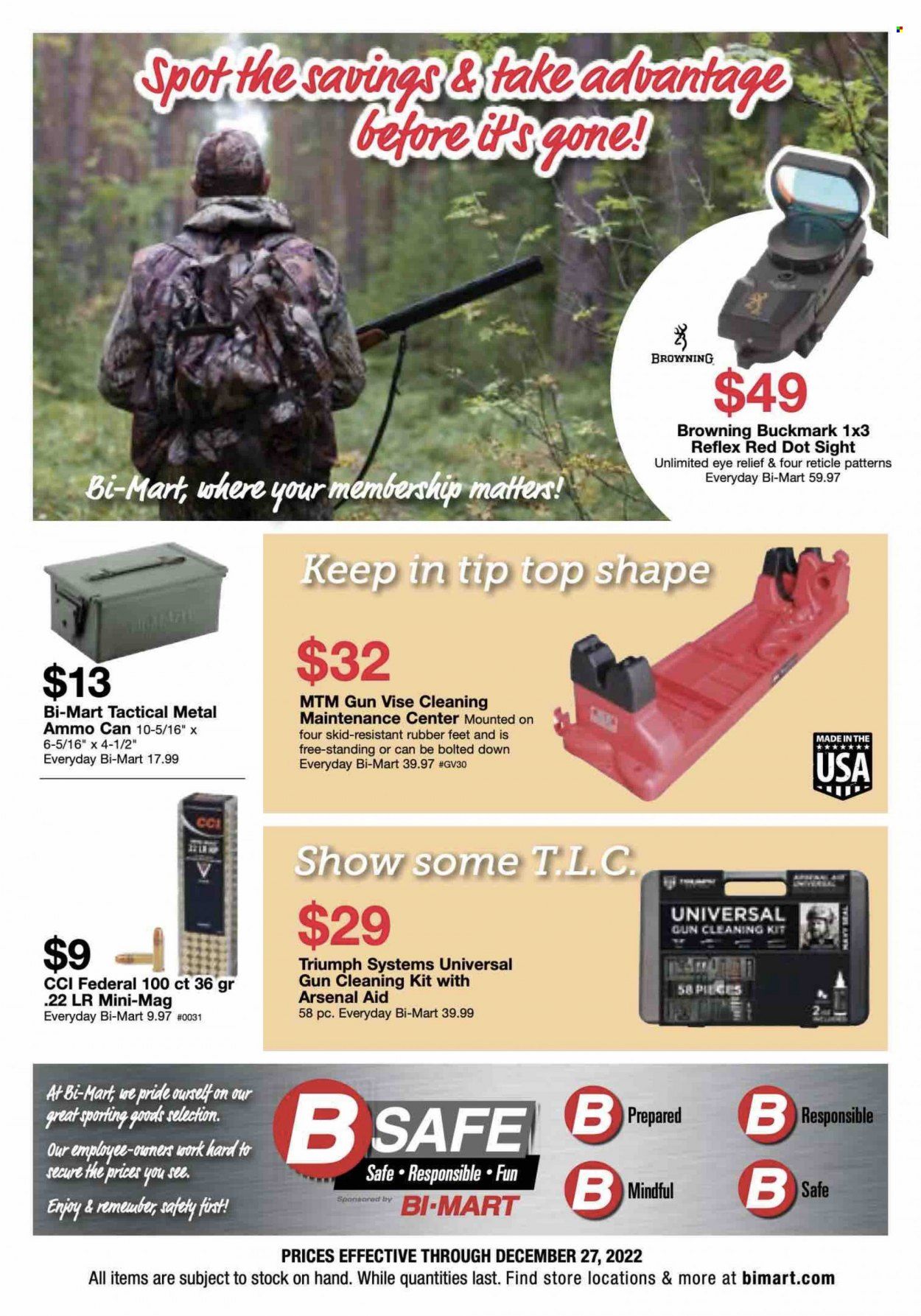 Bi-Mart (ID, OR, WA) Weekly Ad Flyer Specials December 13 to December 27, 2022