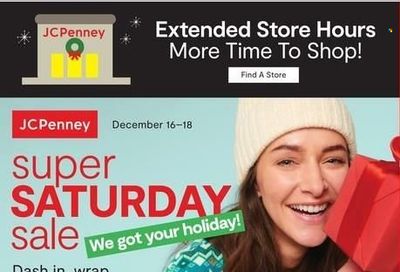JCPenney Weekly Ad Flyer Specials December 16 to December 18, 2022