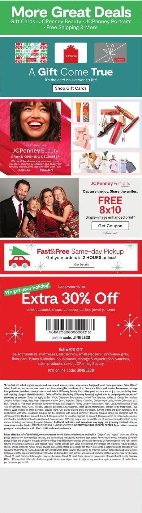 JCPenney Weekly Ad Flyer Specials December 16 to December 18, 2022