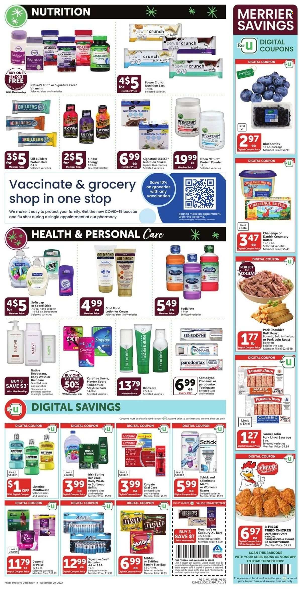Vons (CA) Weekly Ad Flyer Specials December 14 to December 20, 2022