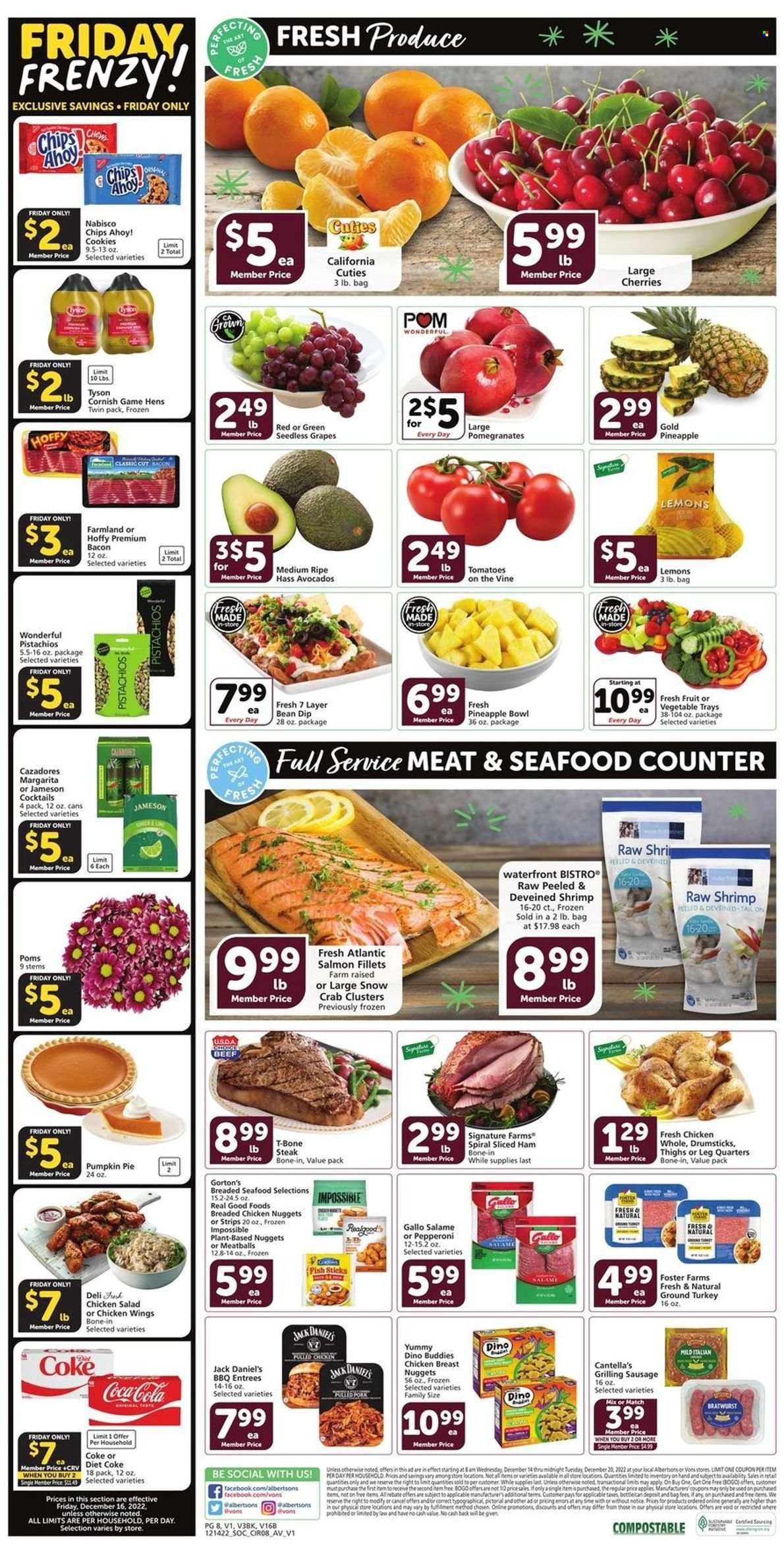 Vons (CA) Weekly Ad Flyer Specials December 14 to December 20, 2022