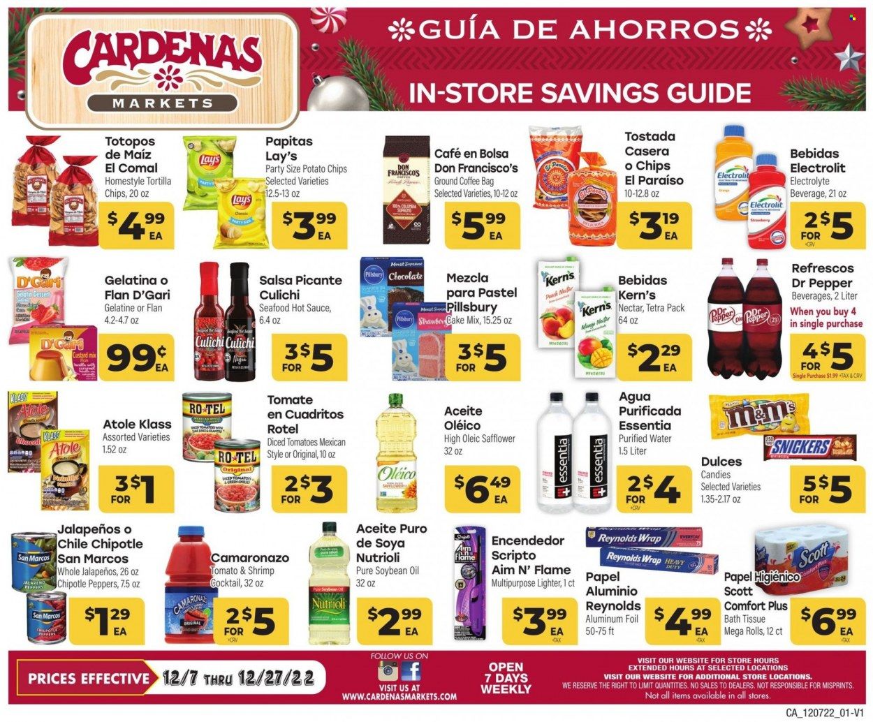 Cardenas (CA, NV) Weekly Ad Flyer Specials December 7 to December 27, 2022
