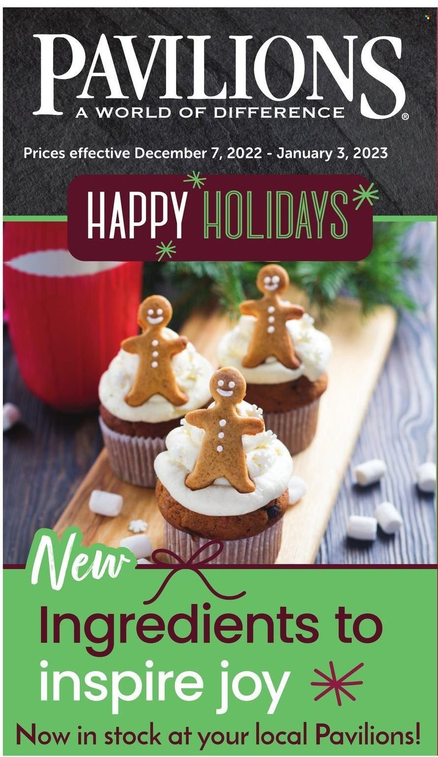 Pavilions (CA) Weekly Ad Flyer Specials December 7 to January 3, 2023