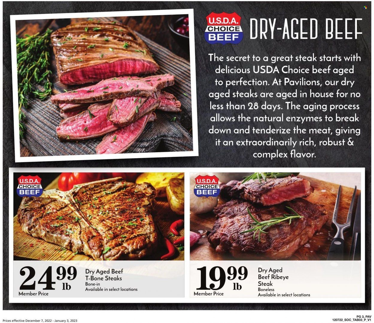 Pavilions (CA) Weekly Ad Flyer Specials December 7 to January 3, 2023