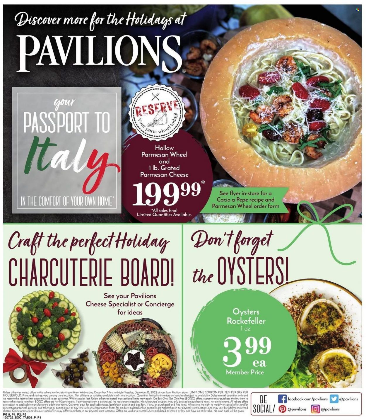 Pavilions (CA) Weekly Ad Flyer Specials December 7 to December 13, 2022