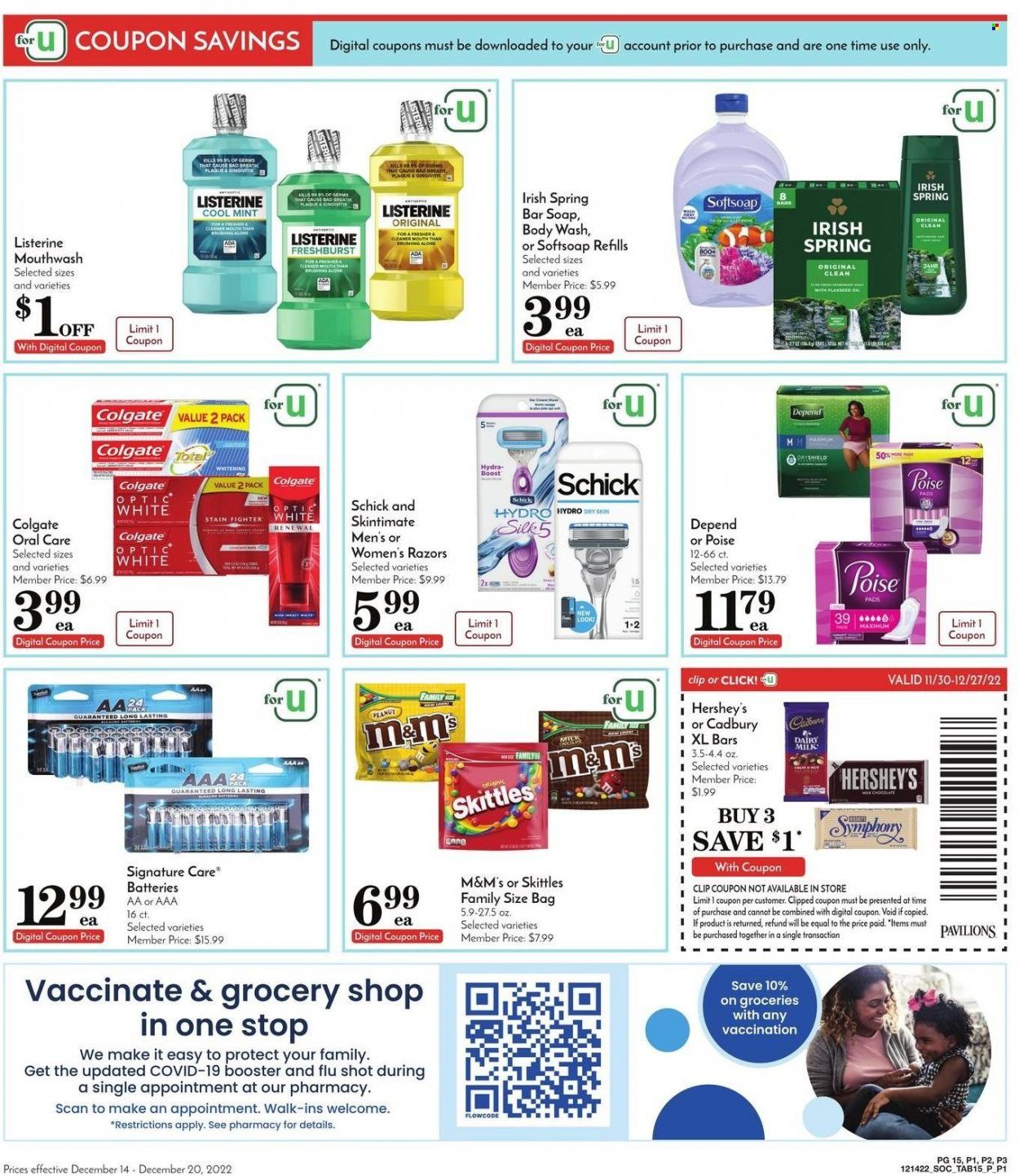 Pavilions (CA) Weekly Ad Flyer Specials December 14 to December 20, 2022