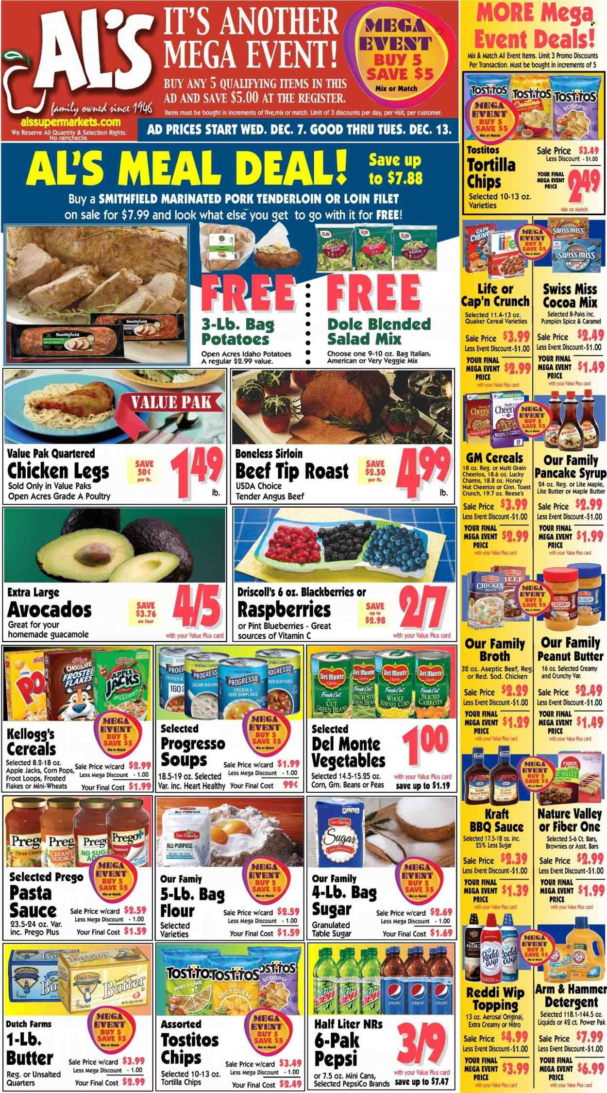 Al's Supermarket (IN) Weekly Ad Flyer Specials December 7 to December 13, 2022