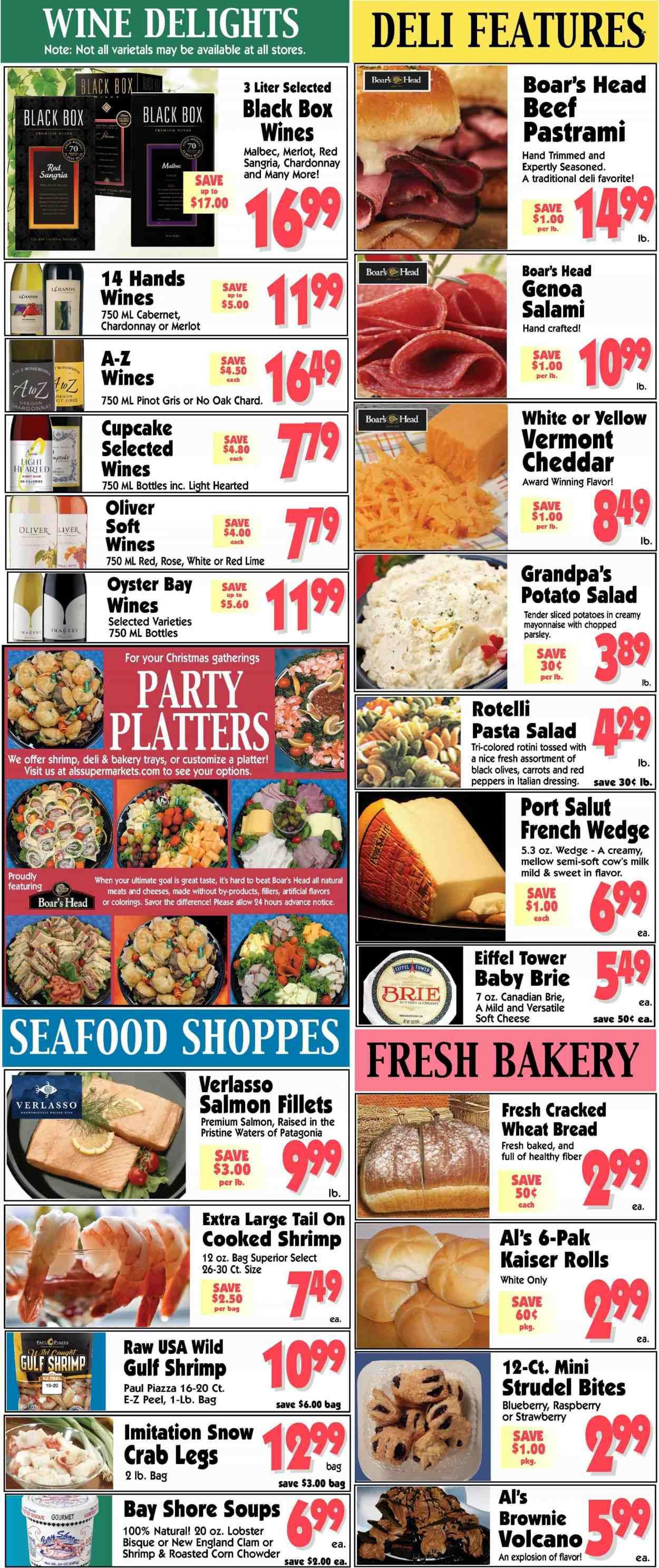 Al's Supermarket (IN) Weekly Ad Flyer Specials December 7 to December 13, 2022