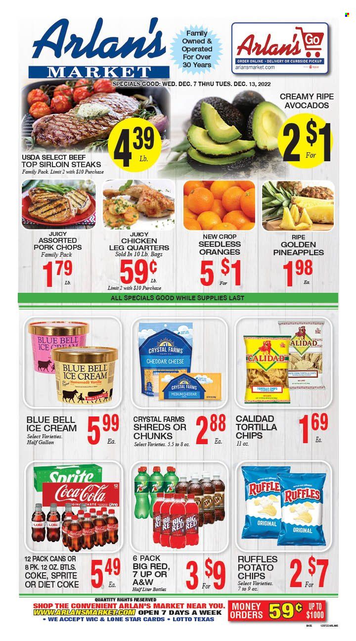 Arlan's Market (TX) Weekly Ad Flyer Specials December 7 to December 13, 2022